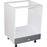 Corp pentru cuptor incorporabil cu sertar Zebra, alb/MDF GRI, fara blat, 60 x 82 x 57 cm Corp pentru cuptor incorporabil cu sertar Zebra, alb/MDF GRI, fara blat, 60 x 82 x 57 cm